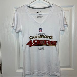 Nike x NFL 2012 NFC Champions 49ers tee